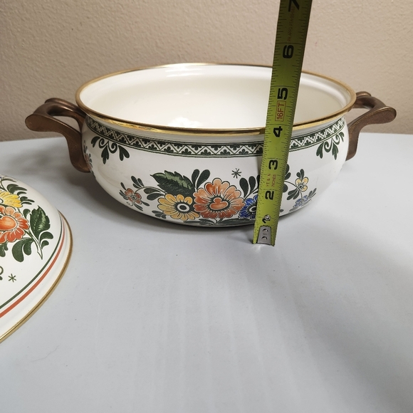 VTG Asta Enamelware by Fissler-1851 Series-Set of 5-Dutch Oven/Pot/Pan & Lids - Picture 7 of 16